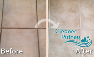 Kitchen's tiles cleaning