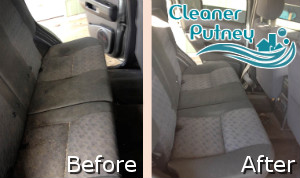 Before and After Car Interior Cleaning